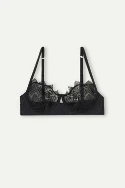 Best reviews of 🧨 Intimissimi 👩 Women Urban Nomad Balconette Bra Black 🧨 -Bras Sales Store RBD2474019 F