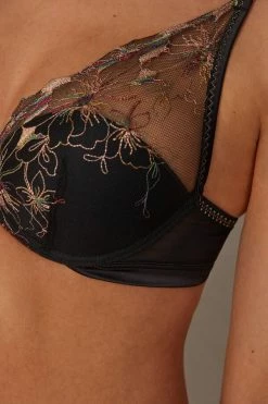 Deals 🥰 Intimissimi 👩 Women A Touch Of Light Giorgia Balconette Bra Black 🌟