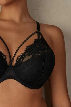 Deals 🤩 Intimissimi 👩 Women Undress To Impress Elena Balconette Bra 🍬 Candy Apple Red 😍