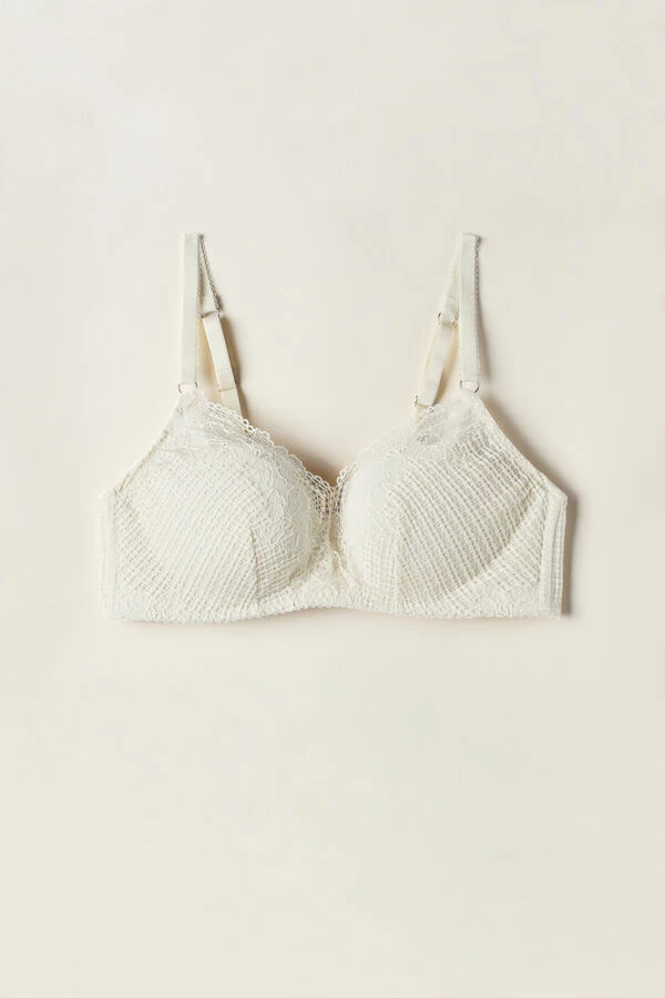 Wholesale β¨ Intimissimi π© Women Romantic Heritage Fabiola Push-up Bra Butter White π 3 Wholesale β¨ Intimissimi π© Women Romantic Heritage Fabiola Push-up Bra Butter White π - Image 3