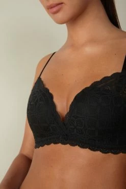 Best deal ⭐ Intimissimi 👩 Women Fabiola Push-up Bra In Lace Silk Pink 🧨