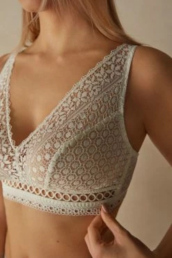 Budget β Intimissimi π© Women Toujours L'Ajour Lara Triangle Bra Talc White π