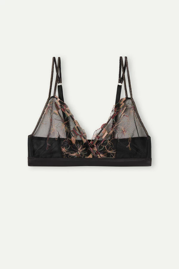 Top 10 βοΈ Intimissimi π© Women A Touch Of Light Triangle Bra Black π 3 Top 10 βοΈ Intimissimi π© Women A Touch Of Light Triangle Bra Black π - Image 3
