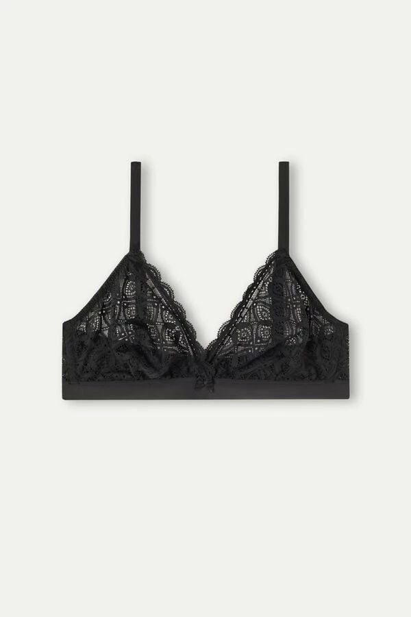 Cheap π Intimissimi π© Women Emma Triangle Bra In Lace Intense Blue βοΈ 4 Cheap π Intimissimi π© Women Emma Triangle Bra In Lace Intense Blue βοΈ - Image 4