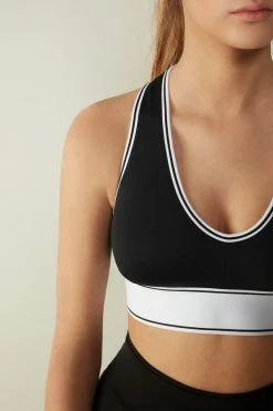 Discount โ๏ธ Intimissimi ๐ฉ Women In Action Bra With Supimaยฎ Cotton Lining Medium Heather Grey/black ๐